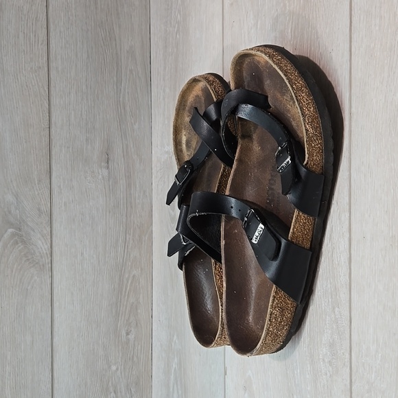Birkenstock Women Mayari Loop Toe Sandals Flats shoes sz 38/7 Regular - Picture 1 of 10